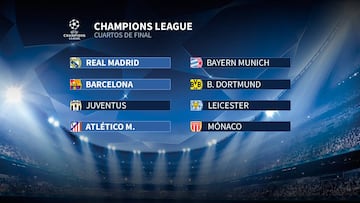 Bayern, Dortmund, Mónaco, Juve, Leicester y tres españoles