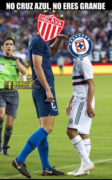 Los memes no se olvidan de la derrota de Cruz Azul ante Necaxa