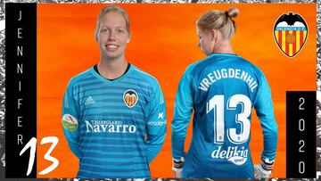 La portera holandesa Vreugdenhil.