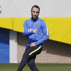 Sebastián Pérez ya trabaja con balón y se acerca su regreso