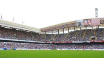Panorámica del Estadio de Riazor.