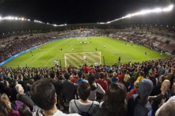 Estadio de Las Gaunas.