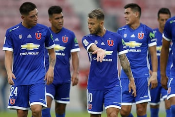 'La Gata' llegó desde Estudiantes de La Plata y con una gran trayectoria en 2016. En la U tuvo una buena campaña, anotando 11 goles en 24 partidos. Se fue mal del club, peleado con los hinchas, y no terminó la campaña donde los azules se titularon campeones en el Clausura 217.