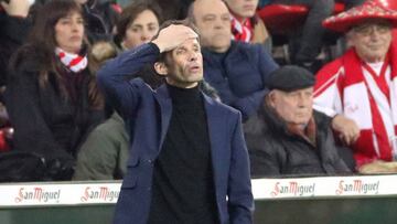 Ziganda ante la UD Las Palmas.