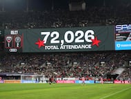 Entre Los Ángeles y Baltimore, el elenco rosa ha reunido casi 150 mil aficionados en menos de dos semanas: Messimanía en su máxima expresión.