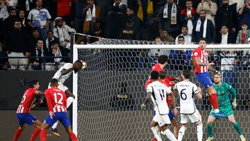 El Real Madrid marcó el primer gol en la Supercopa de España.