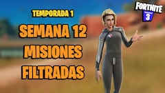 Fortnite Temporada 1: desafíos y misiones filtradas Semana 12
