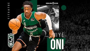 El Joventut se refuerza con Miye Oni