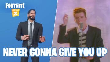 Fortnite recibe el Rickroll de Rick Astley como un nuevo baile