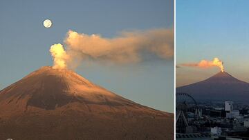 VIDEO | Los 30 segundos más impresionantes donde el Popocatépetl se come a la Luna