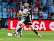 Momento del partido de LaLiga EA Sports entre el Celta y el Betis.