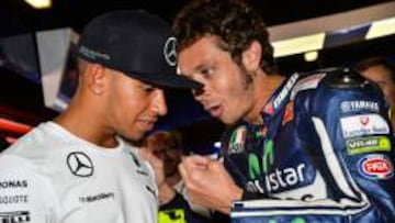Hamilton tiene a Rossi como su piloto preferido.