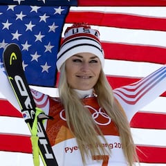 Lindsey Vonn: "Quería dedicarle el oro a mi abuelo"