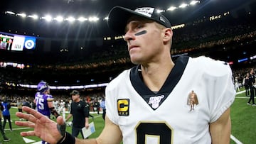 El exquarterback reveló que durante su última temporada con los Saints enfrentó múltiples dolencias y añadió que solo jugó sin molestias un partido.