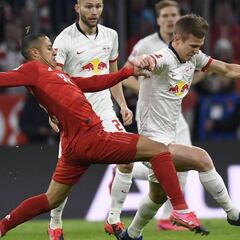 Reparto de puntos entre un Bayern y un Leipzig sin puntería