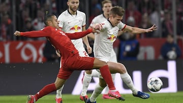 Reparto de puntos entre un Bayern y un Leipzig sin puntería
