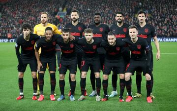 Equipo del Atl¨¦tico de Madrid.