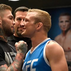 Garbrandt, ante su enemigo T.J. Dillashaw en su primera defensa