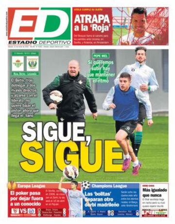 Portadas de la prensa deportiva