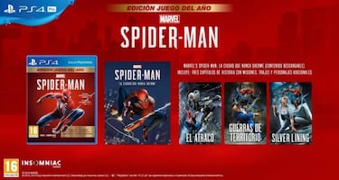 La edición GOTY de Marvel's Spider-Man ya es una realidad, estos son sus contenidos