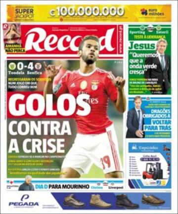 Portadas de la prensa mundial