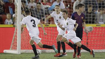 27/12/18 FUTBOL BASE CANTERA LIGA PROMISES VALENCIA - BARCELONA ALEGRIA