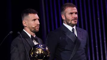 Beckham revela los planes a futuro de Messi