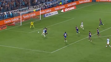 En Argentina fueron a ver a Palacios, pero la figura fue un ex Palestino con esta jugada: “Picantísimo ingreso”