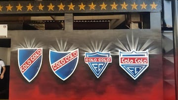 El nuevo mural que homenajea a los históricos de Colo Colo