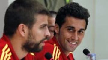 Piqu&eacute; y Arbeloa en la Selecci&oacute;n.