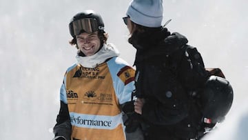 Thibault Magning en Kicking Horse, Golden, BC, Canad¨¢, el jueves 15 de febrero del 2024.