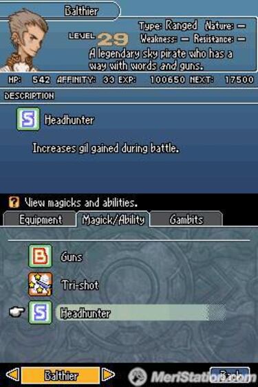 Final Fantasy XII: Revenant Wings, Impresiones USA