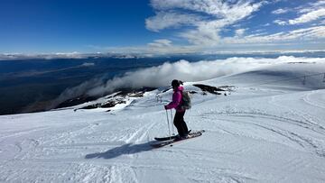 Los mejores riders se dieron cita en la última fecha del Campeonato Freeride de Sudamérica en el Volcán Osorno