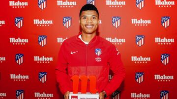 Reinildo, MVP del Atlético de Madrid en abril