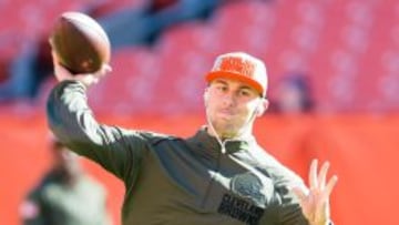 Johnny Manziel ser&aacute; el quarterbacks titular de los Cleveland Browns ante la baja de McCown.