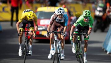 Rigo quiere podio: Es segundo en general del Tour de Francia