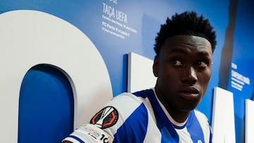 Samu, delantero del Oporto.