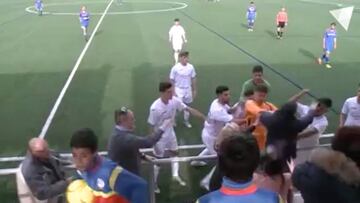 Football fighting: another youth game sees disgraceful fracas