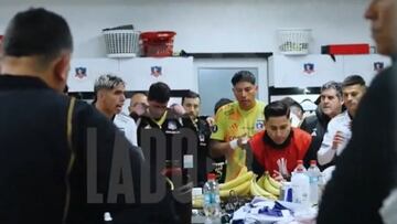 Palacios sorprende al camarín de Colo Colo: “Que nadie nos mire para abajo, somos equipo grande”