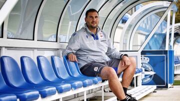 Manu Sánchez: "En mi vida me planteé entrenar, y menos esto"