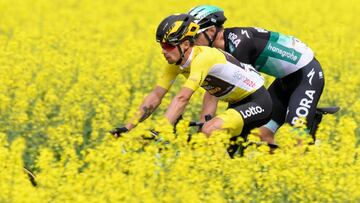 Primoz Roglic, ganador del Tour de Romandía en 2018.