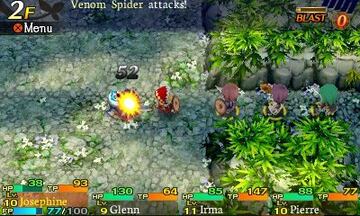 Captura de pantalla - Etrian Mystery Dungeon (3DS)