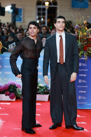 Javier Ambrossi y Javier Calvo durante el 2025 Málaga Film Festival.