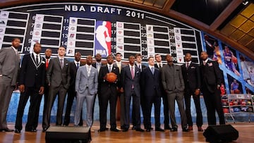 Los elegidos en el draft de 2011.