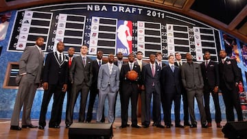 Los elegidos en el draft de 2011.