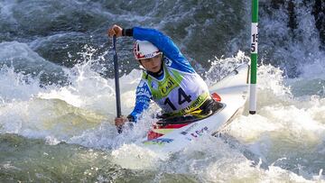 Klara Olazábal, durante el campeonato.