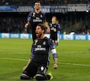 Nápoles-Real Madrid en imágenes