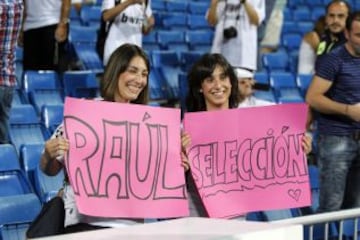 Trofeo Santiago Bernabeu. Homenaje a Raúl.