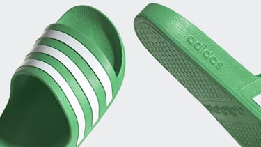 Adidas Adilette: las chanclas unisex de colores que pegan con todo