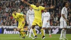 01/03/15 PARTIDO PRIMERA DIVISION 
 REAL MADRID - VILLARREAL 
 PRIMER GOL EMPATE GERARD 1-1 ALEGRIA